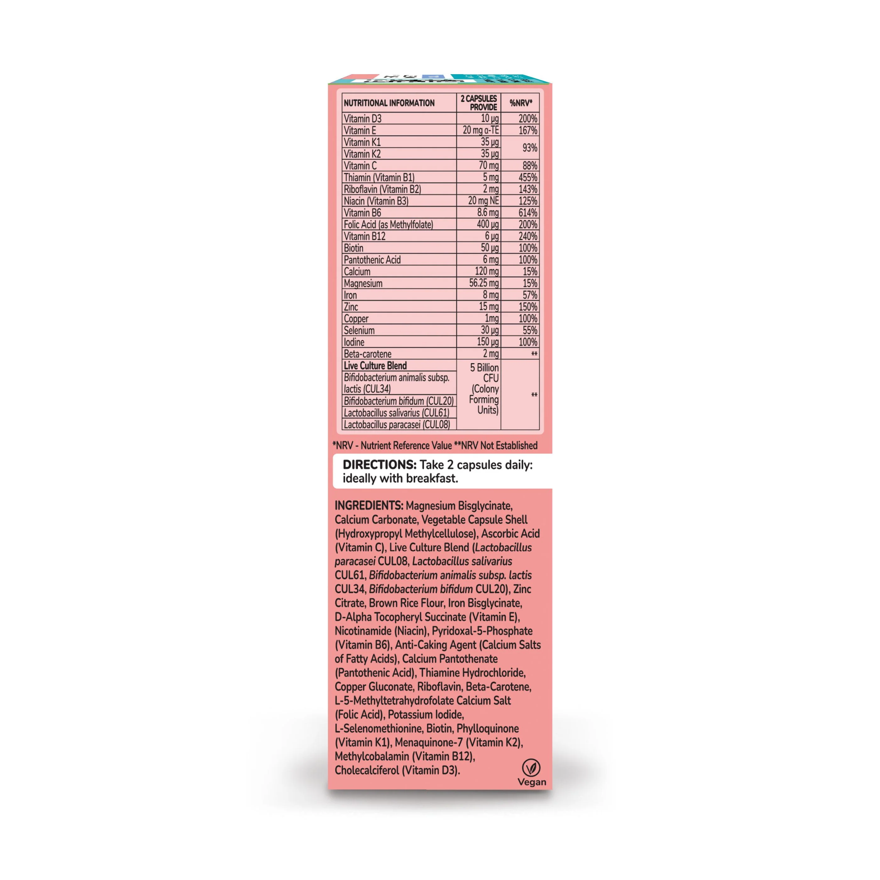 Health & Her For Mum After Pregnancy Breastfeeding Multi-Nutrient Support - Image 10