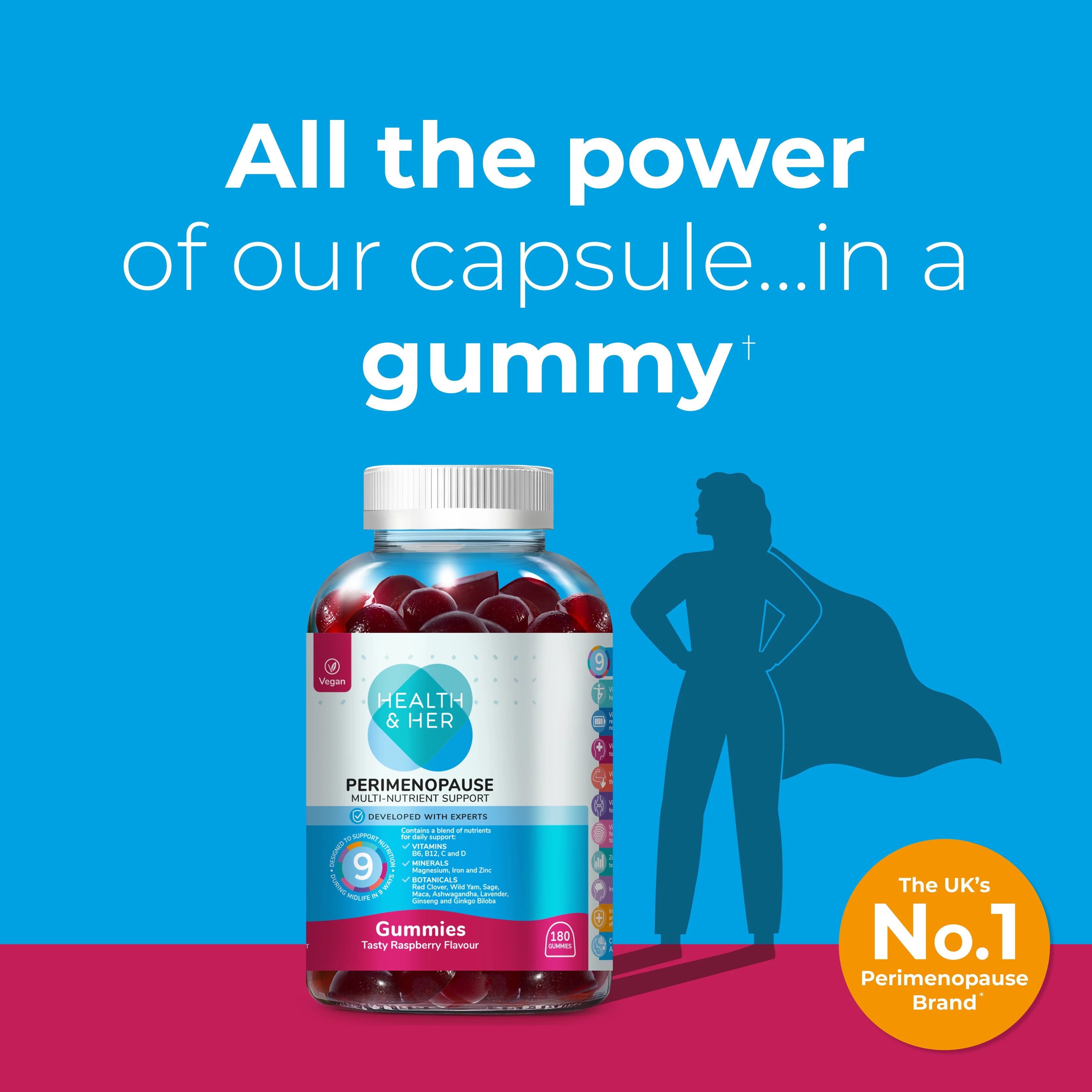 Health & Her Perimenopause Multi Nutrient Gummies - Image 6
